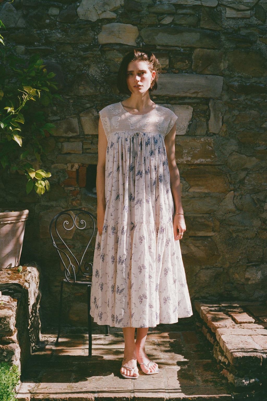 Cotton Marisol Dress - Rose Dandelion main image 0