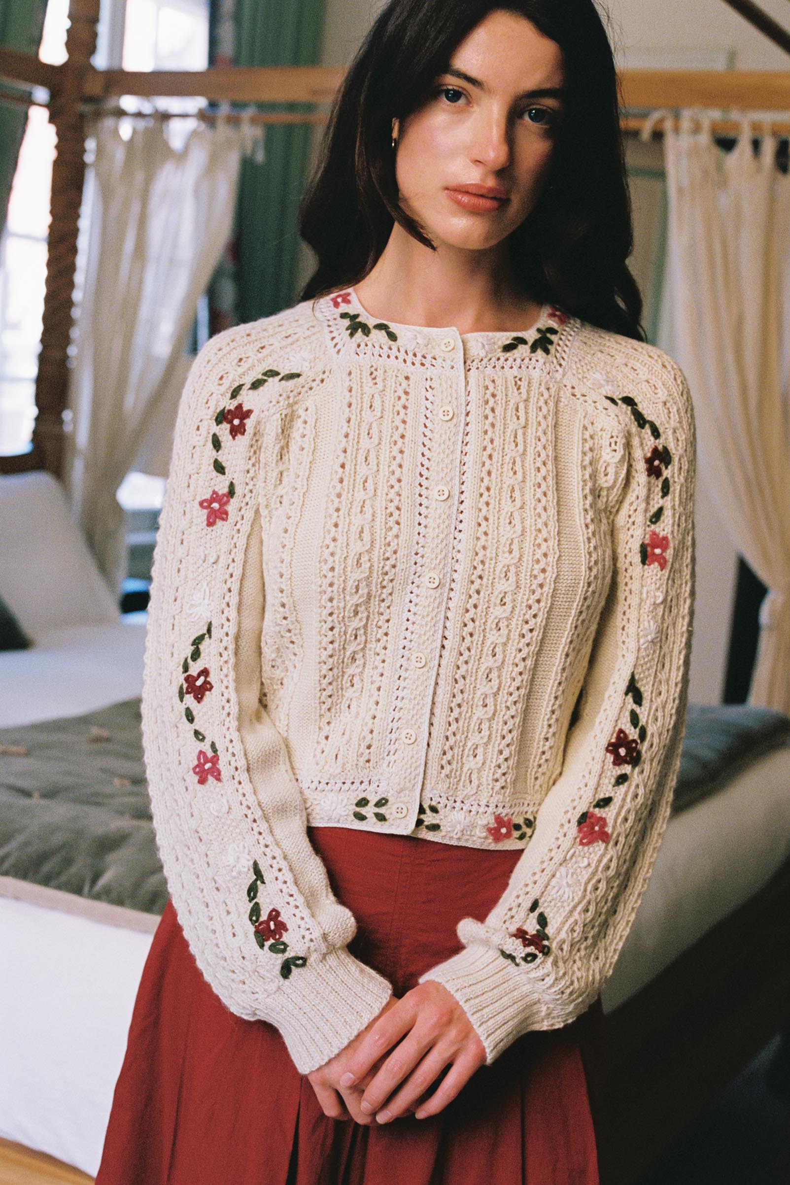 The Mimi Cardigan | Oatmeal – Christy Dawn