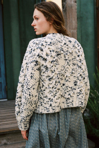 The Rune Cardigan | Speckled Rain