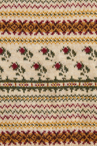 The Richard Cardigan | Fair Isle Rose