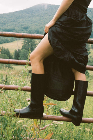 The Yoko Boot | Noir