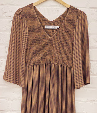 Mocha Gingham | 1