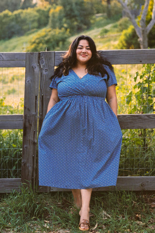 The Dawn Dress Extended | Essence Blue