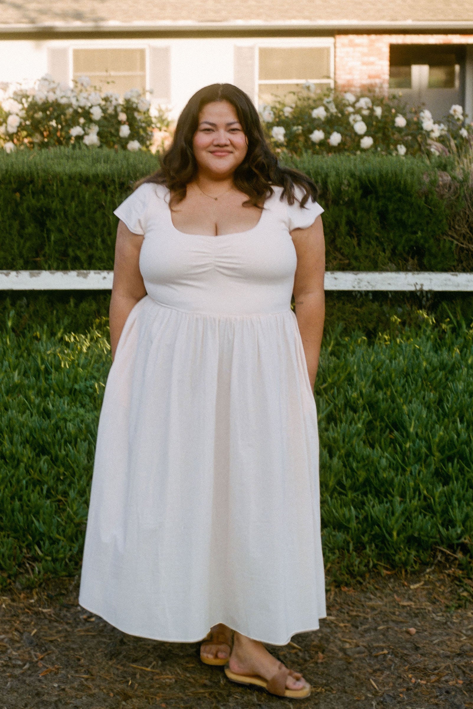 The Monica Dress Extended | Petal Pink – Christy Dawn