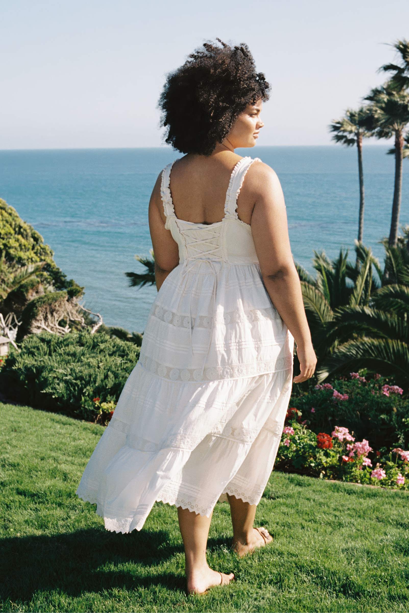 The Adele Dress Extended | Pearl Embroider – Christy Dawn