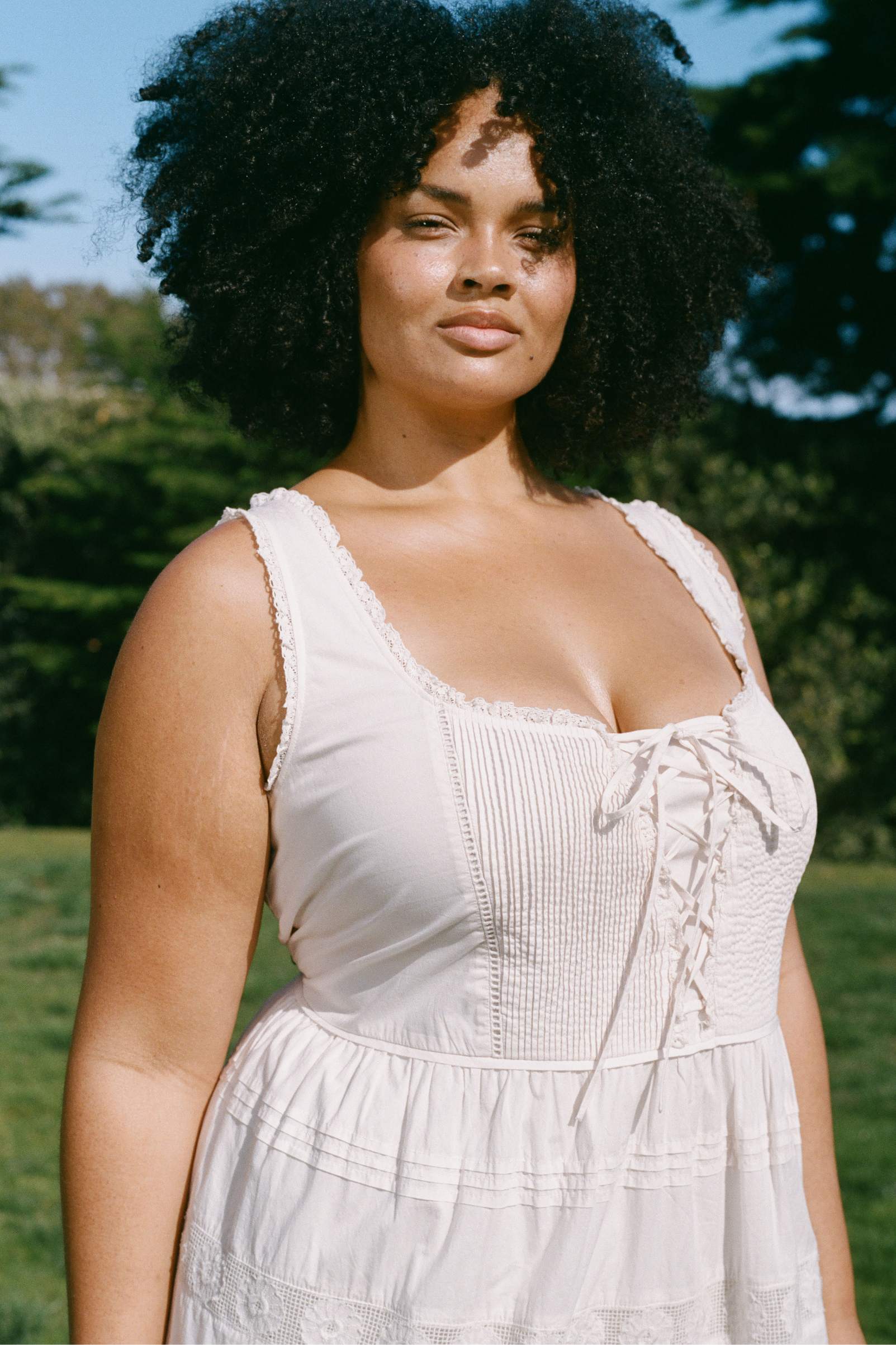 The Adele Dress Extended | Pearl Embroider – Christy Dawn