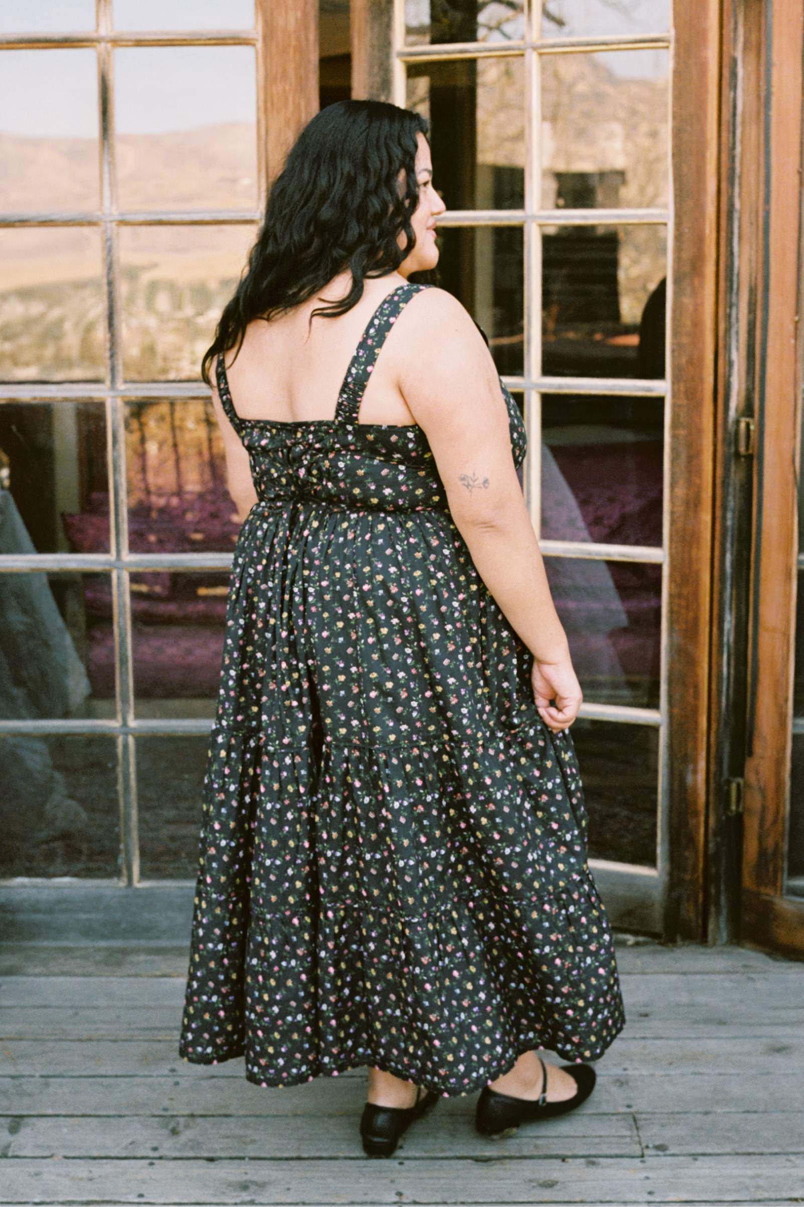 The Adele Dress Extended | Night Garden – Christy Dawn