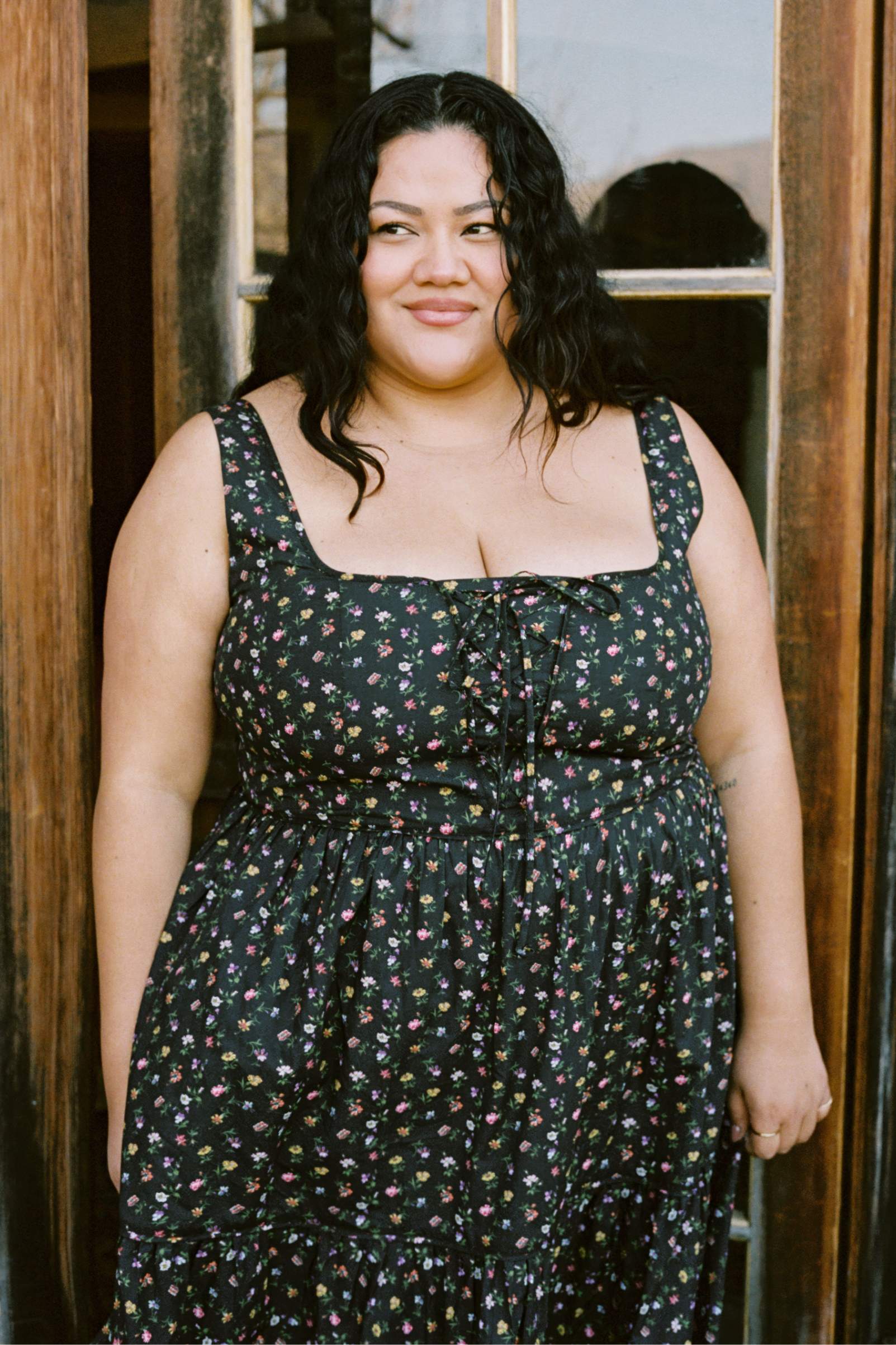 The Adele Dress Extended | Night Garden – Christy Dawn