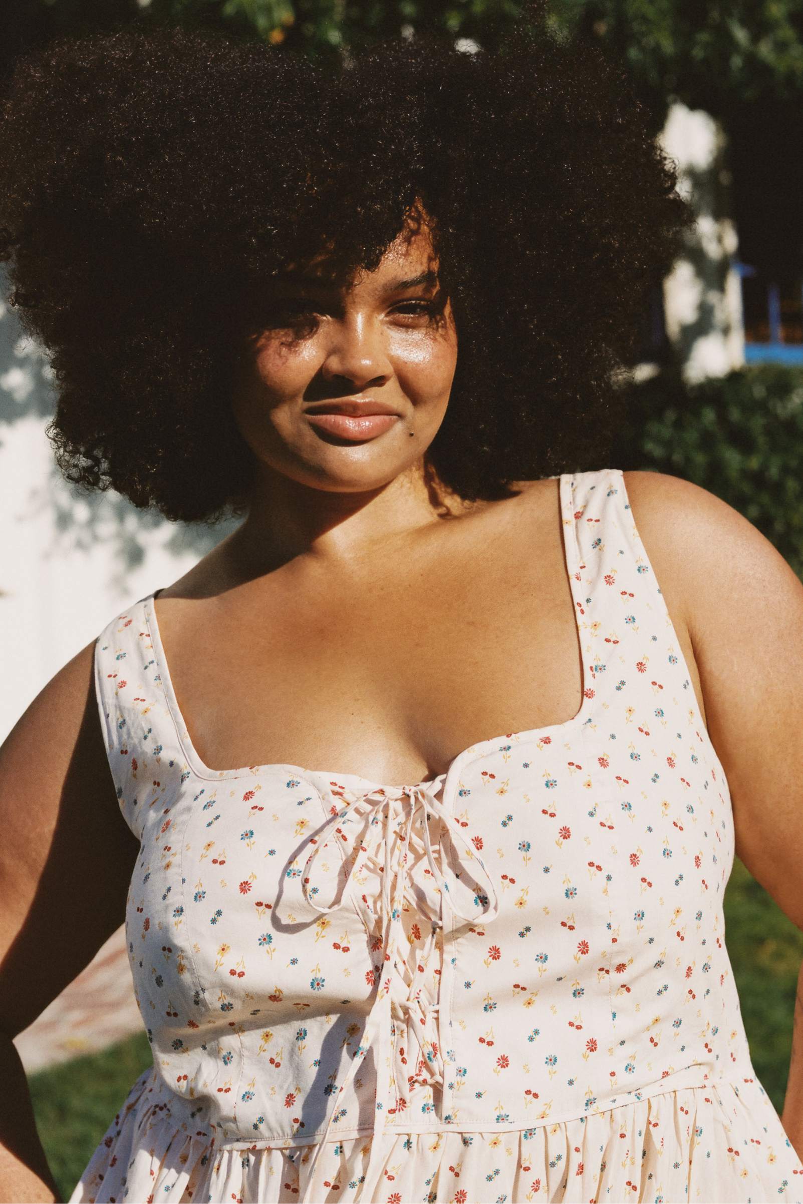 The Adele Dress Extended | Carnelian Aster Garden – Christy Dawn