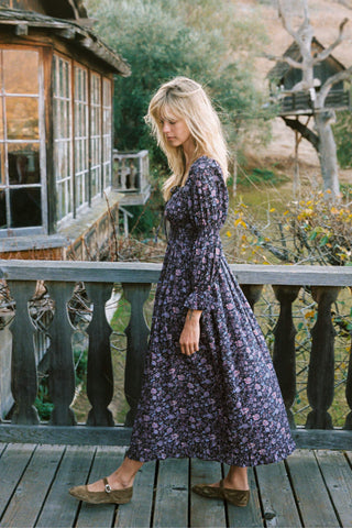 The Adelia Dress | Blooming Pomegranate