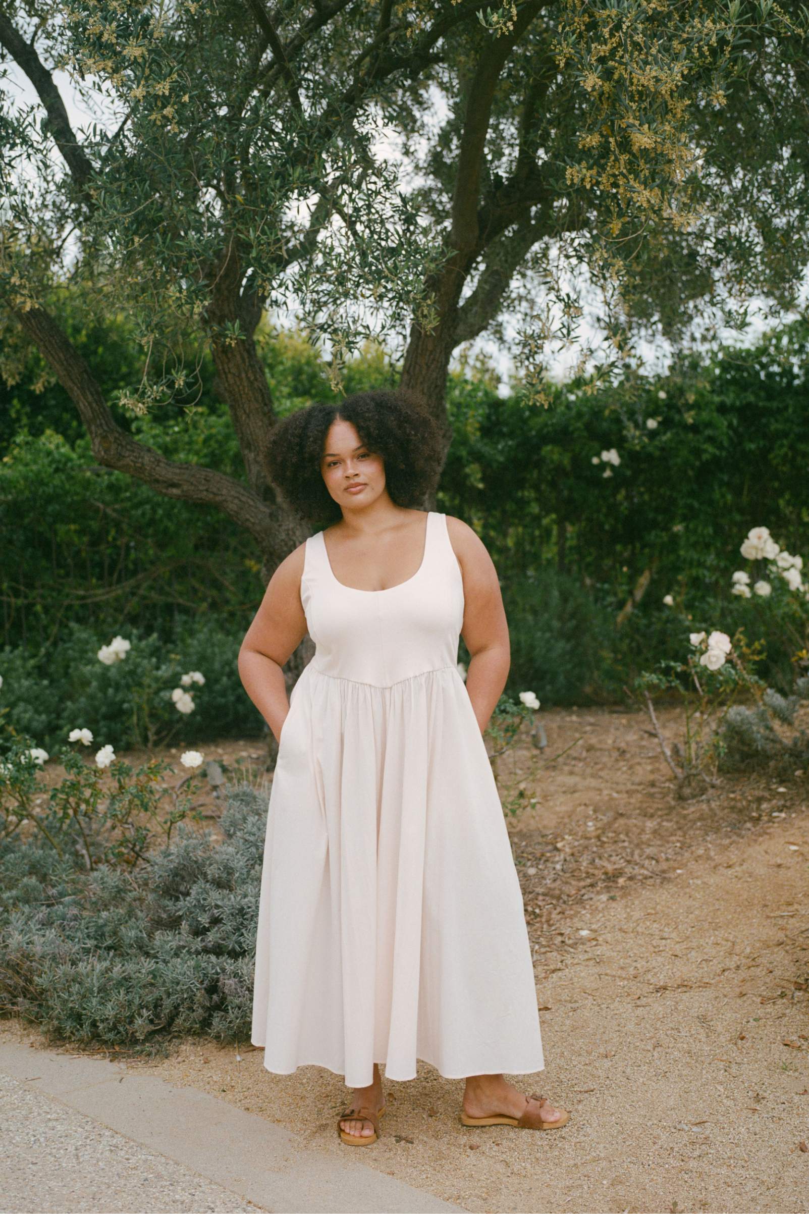 The Andrea Dress Extended | Petal Pink – Christy Dawn