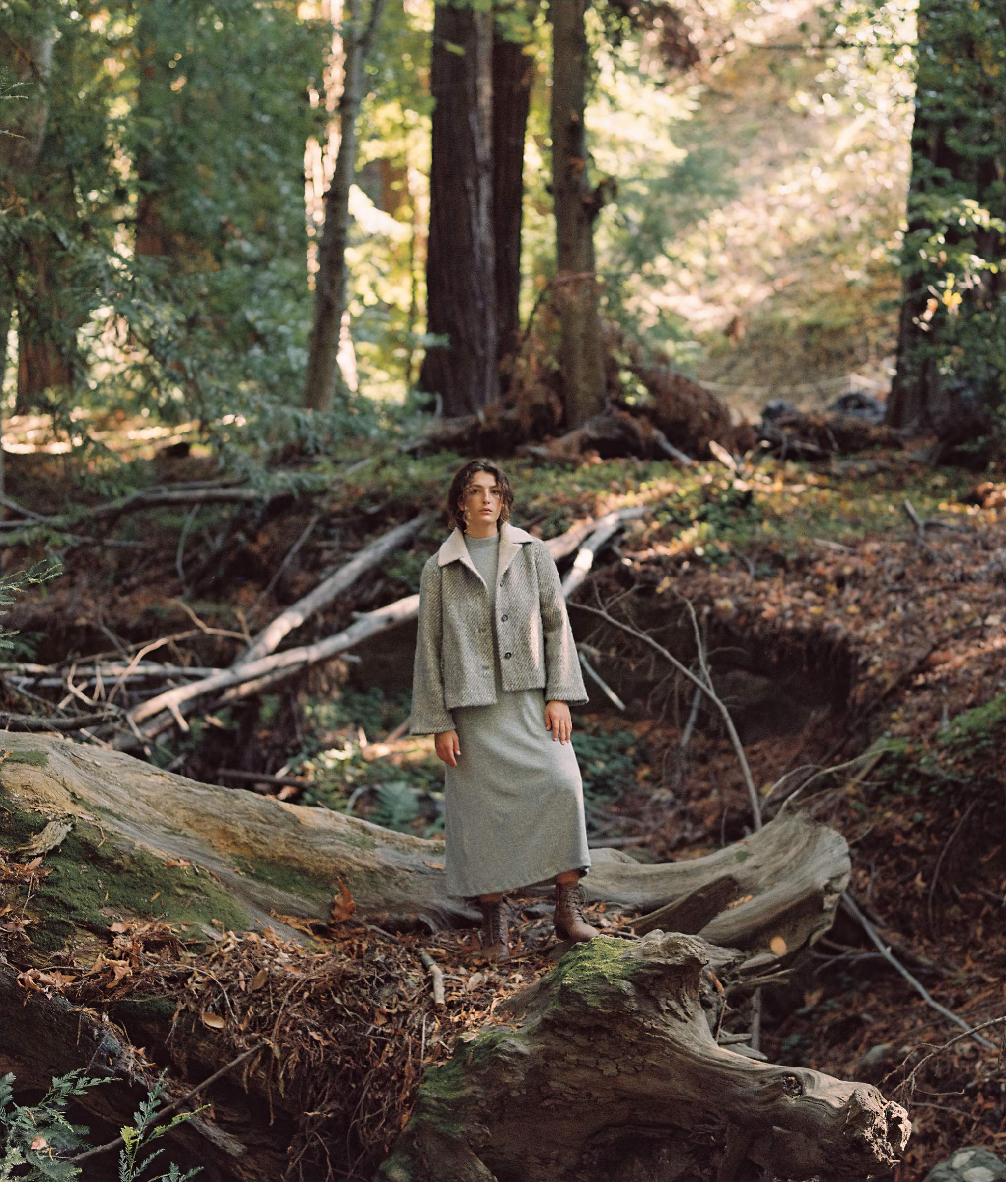 The Annika Jacket Mist Stripe – Christy Dawn