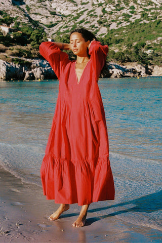The Antonia Dress | Candy Red