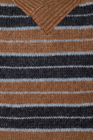 The Bertha Sweater | Shadow Stripe