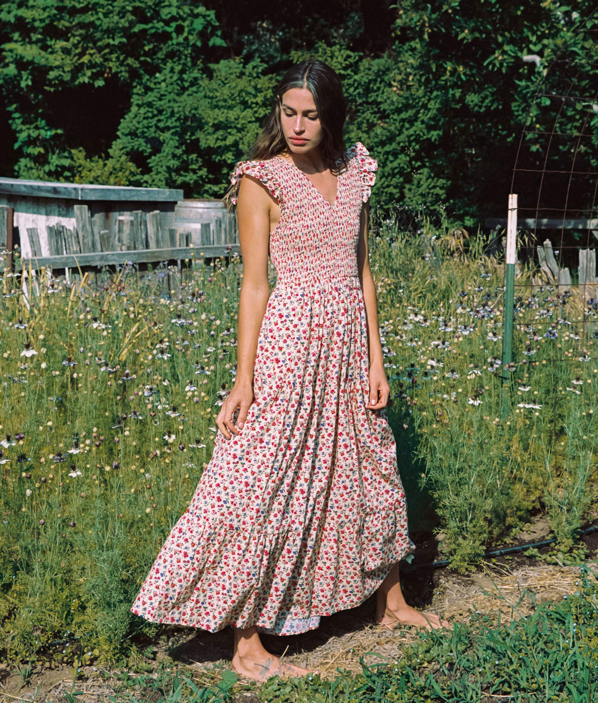 Bohemian Garden Party Dress