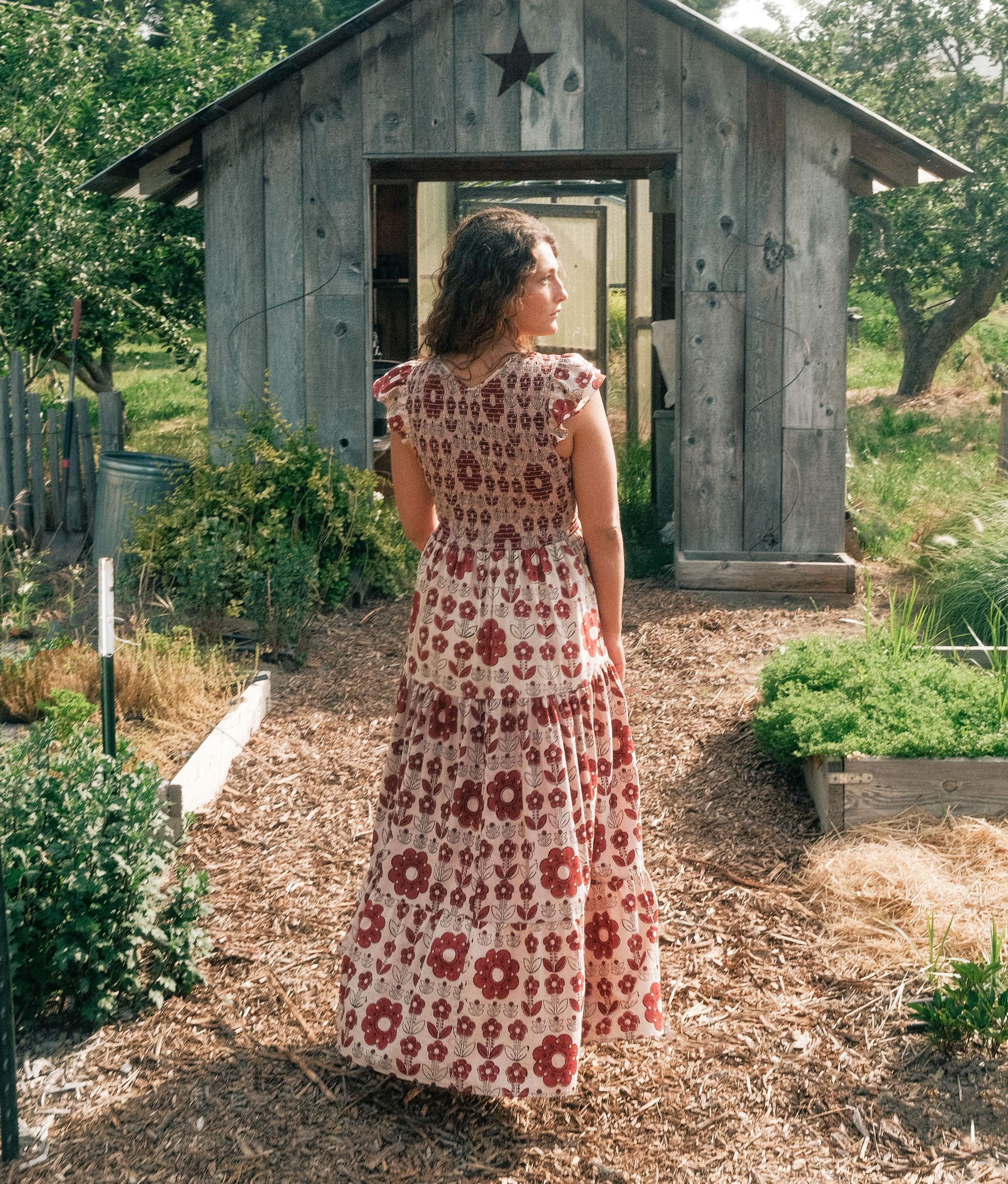 The Bodie Dress Ruby Garden Christy Dawn