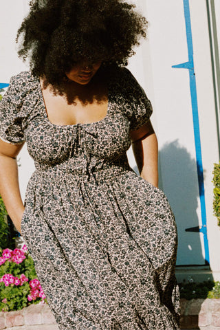 The Brynne Dress Extended | Daisy Black