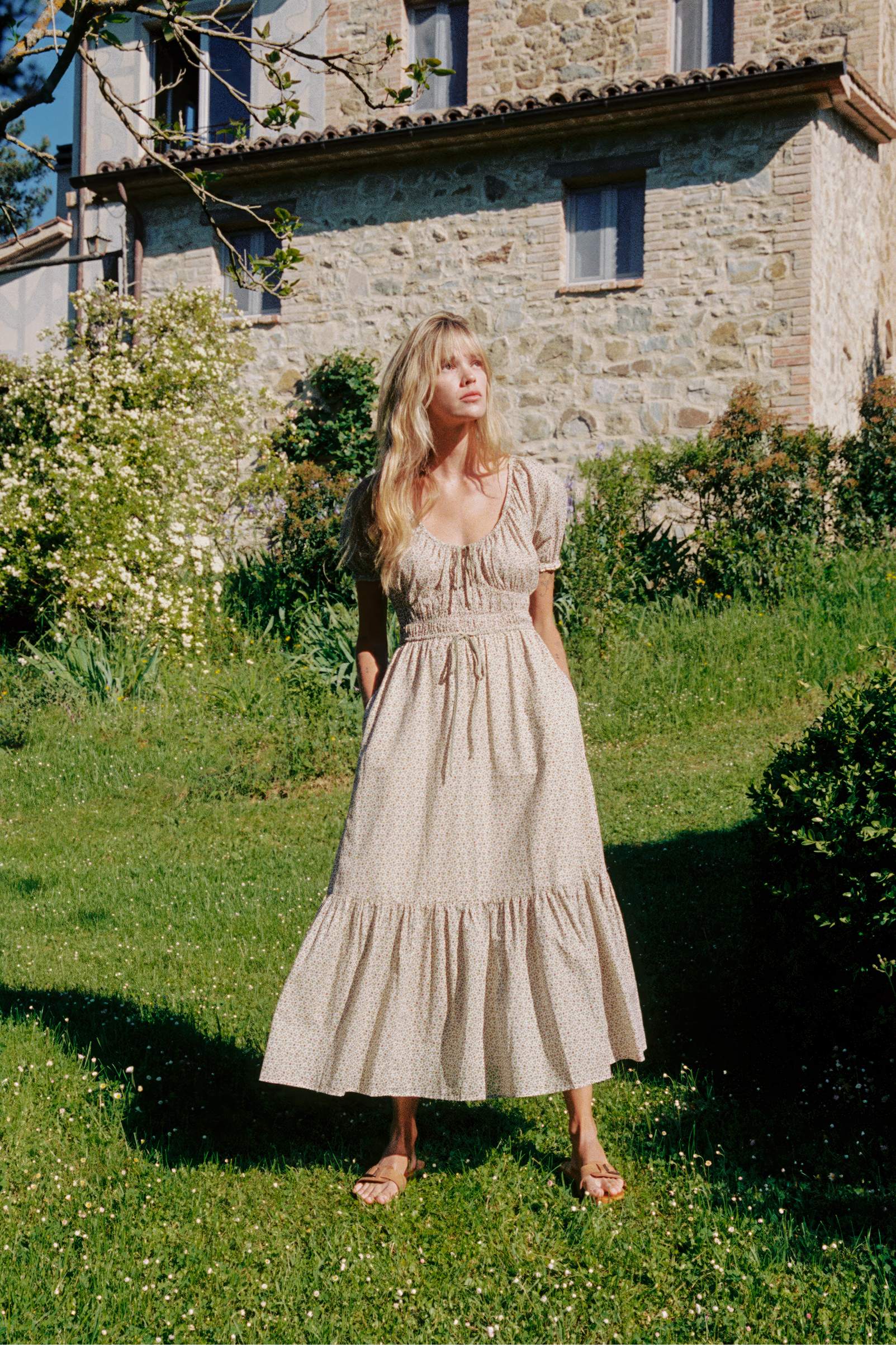 The Brynne Dress | Creme Strawberry – Christy Dawn