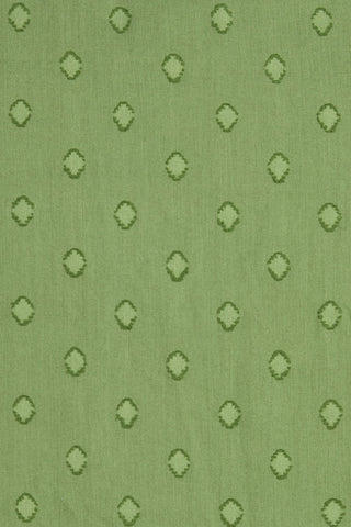 Green fabric with a diamond pattern