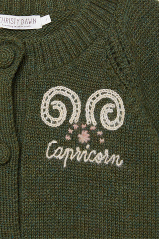 The Astral Cardigan | Capricorn Emerald