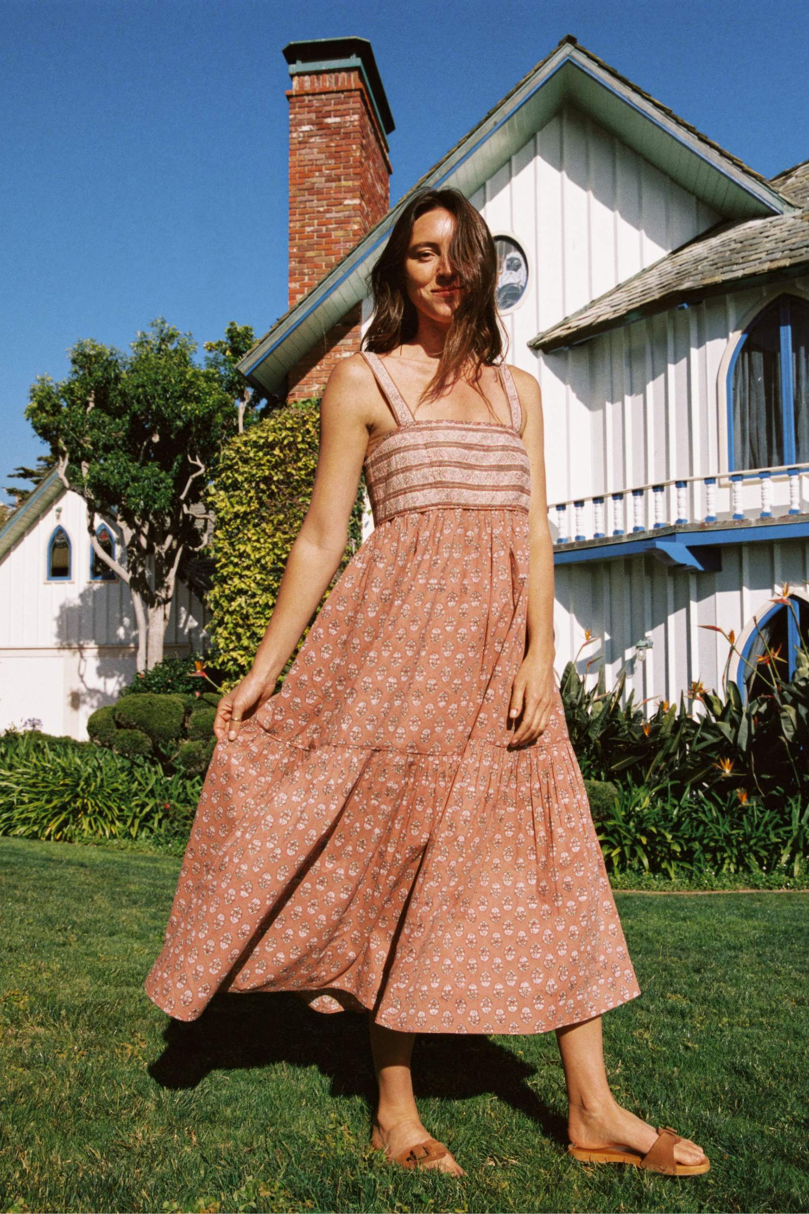 The Chiara Dress | Ginger Sunflower – Christy Dawn