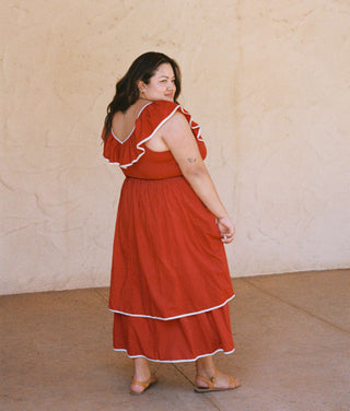 The Cierra Dress Extended | Rojo Khadi