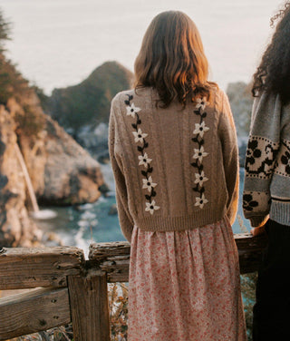 The Clover Cardigan | Fawn