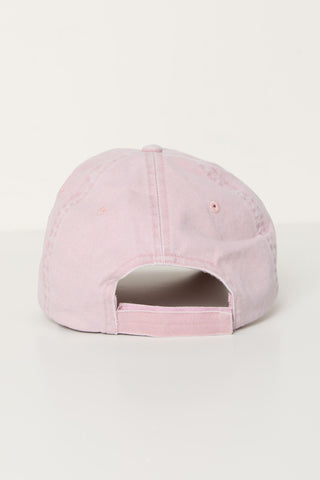 The Christy Cap | Washed Petal Rose