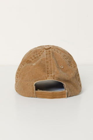 The Christy Cap | Washed Camel
