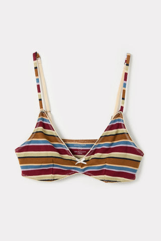 The Max Bralette | Woodland Stripe