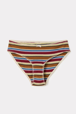 The Mel Panty | Woodland Stripe
