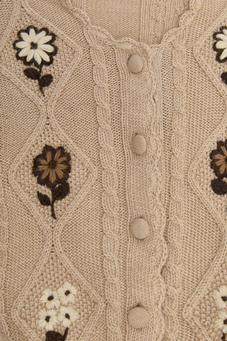The Clover Cardigan | Oatmeal