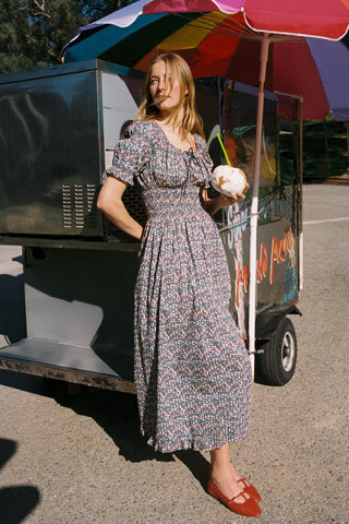 The Coralia Dress |  Midnight Mushroom Medley