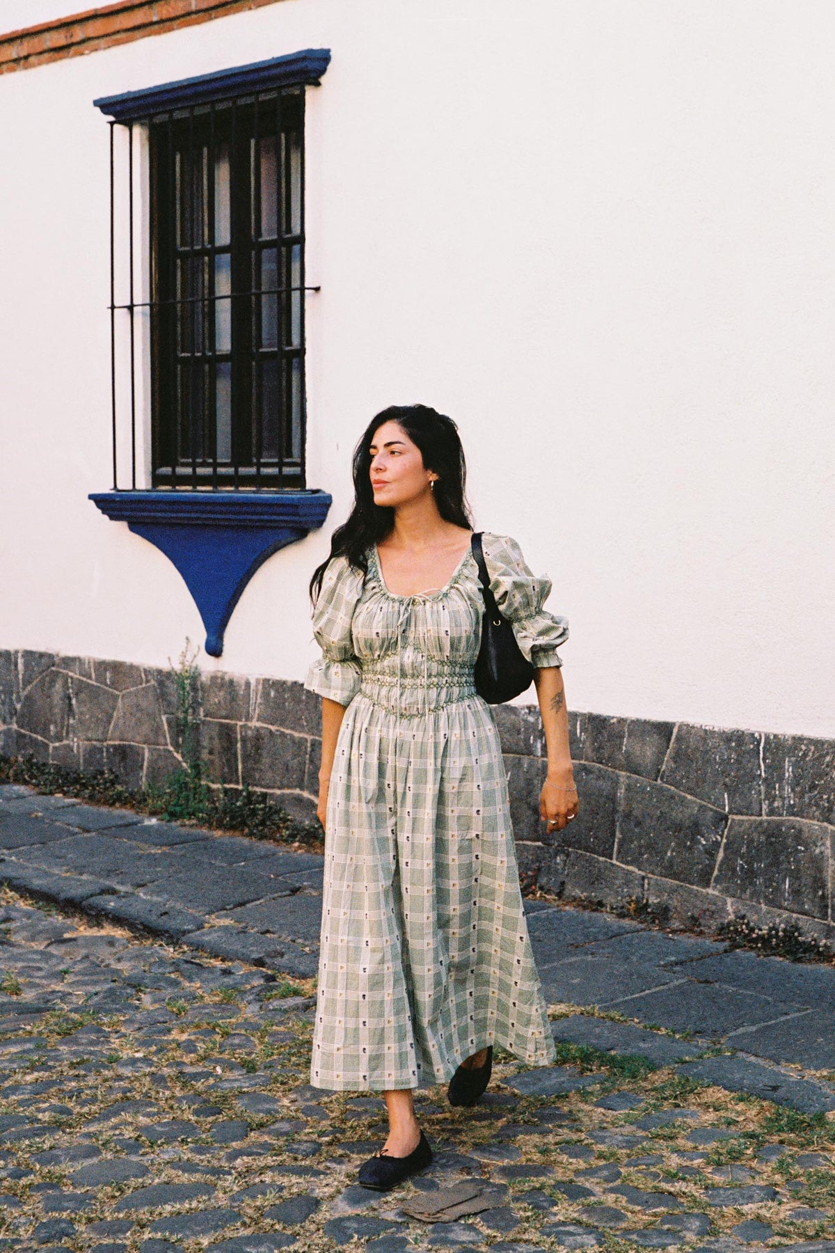 the cotton weave picnic dress Everlane Review: The Cotton Weave Collarless Shirtdress and Picnic Dress Fairly Curated