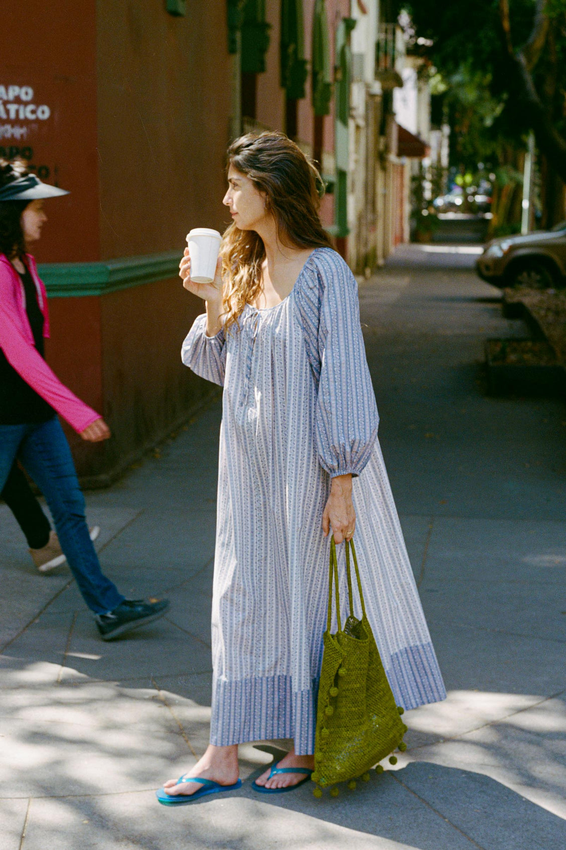 The Tori Dress | Meadow Stripe