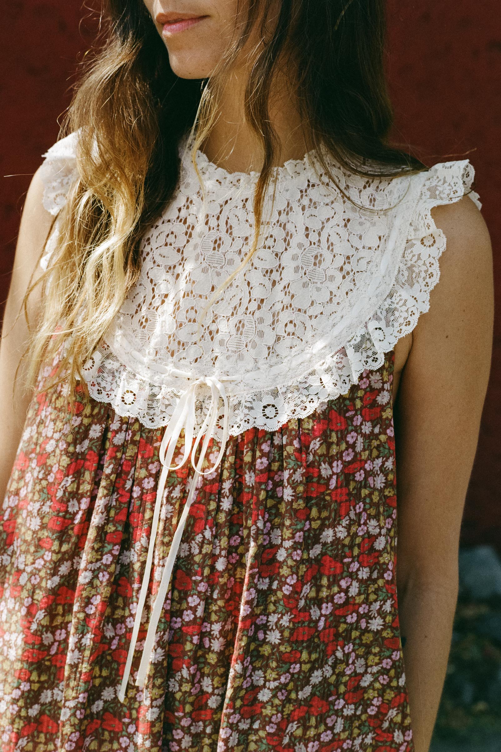 The Holly Dress | Carmine Flanders Poppy – Christy Dawn