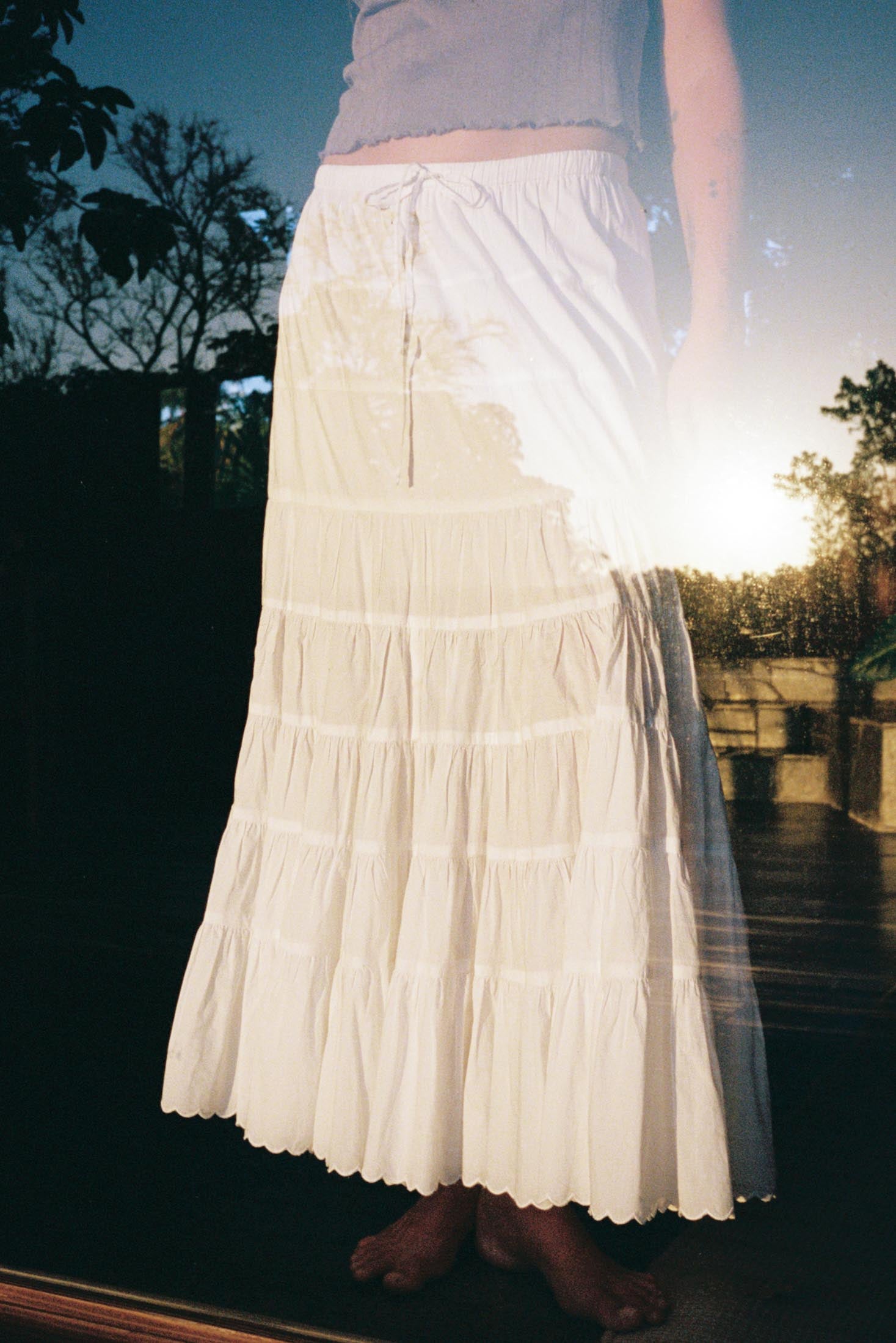 The Darby Skirt | Alabaster – Christy Dawn