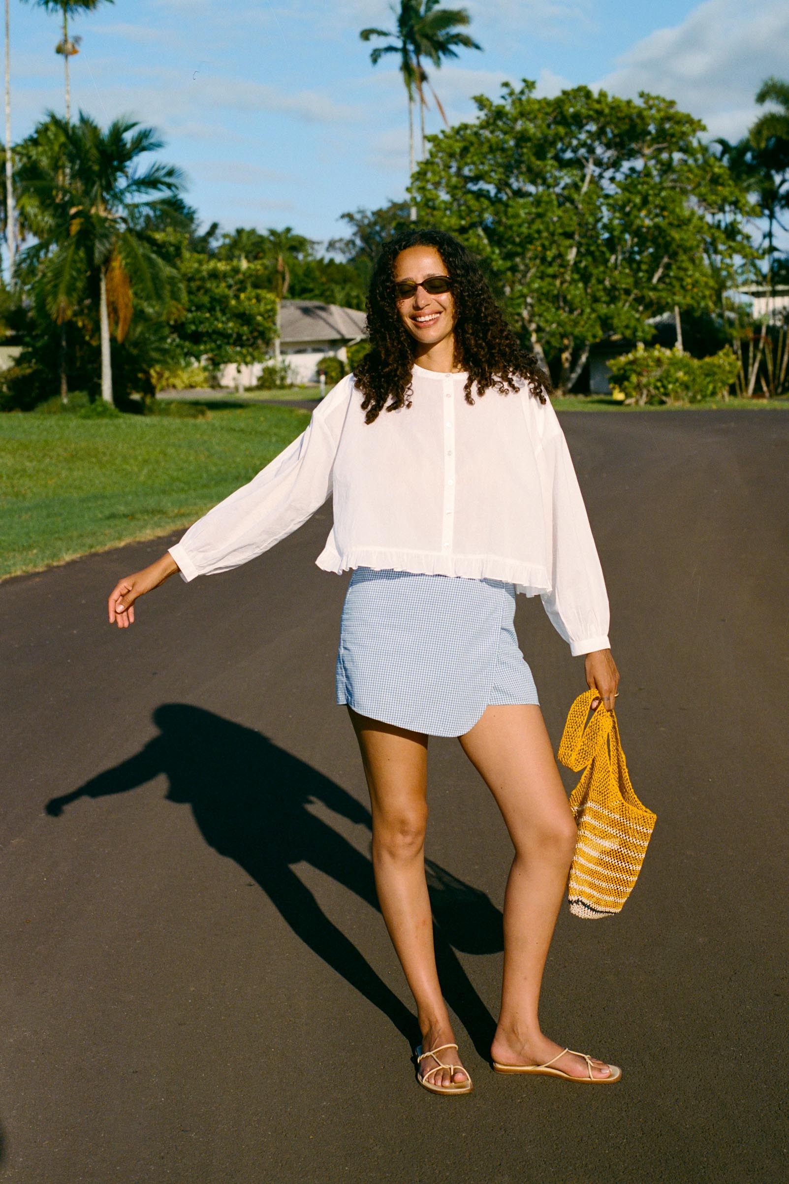 The Heidi Blouse | Alabaster – Christy Dawn
