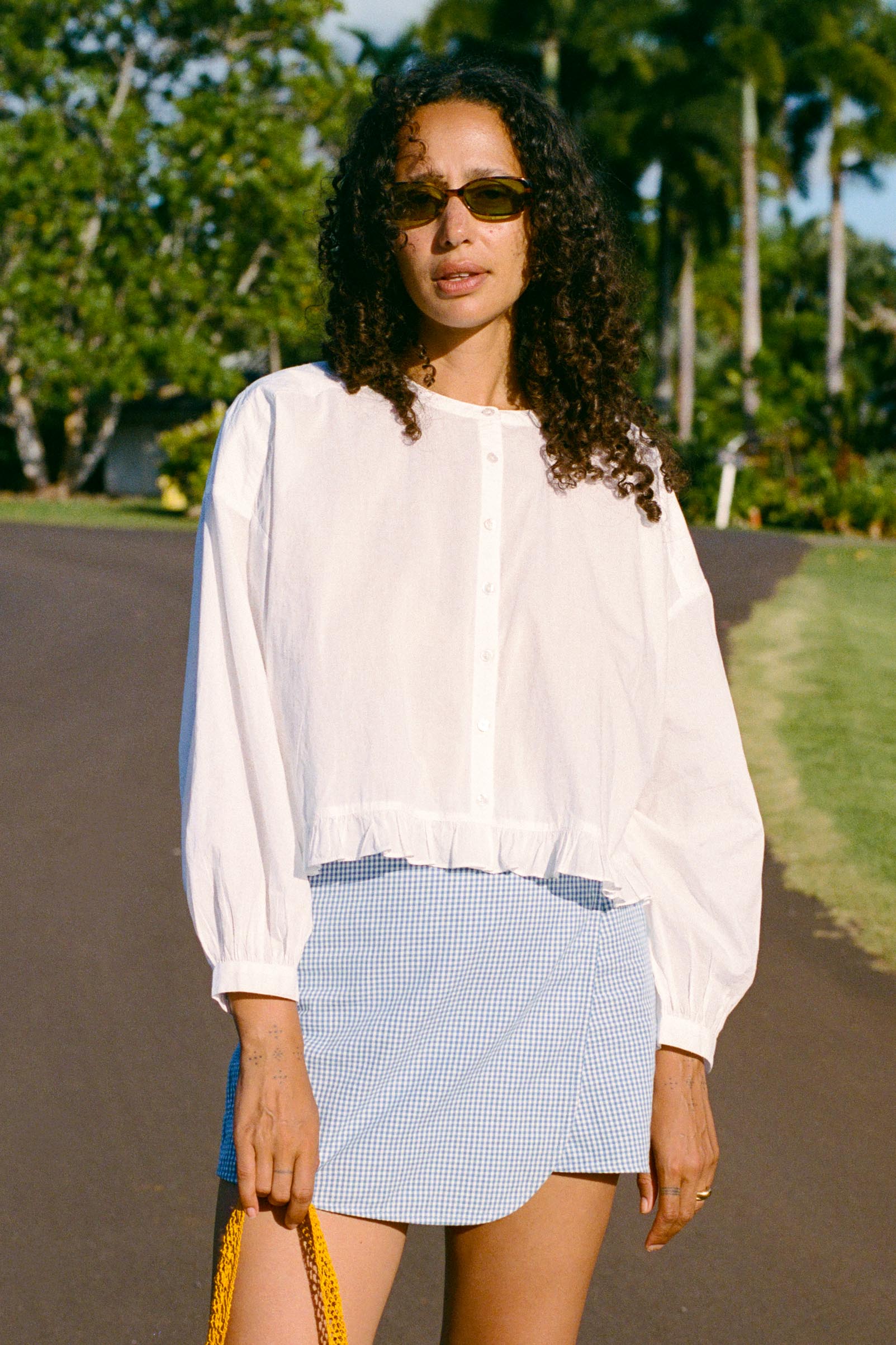 The Heidi Blouse | Alabaster – Christy Dawn