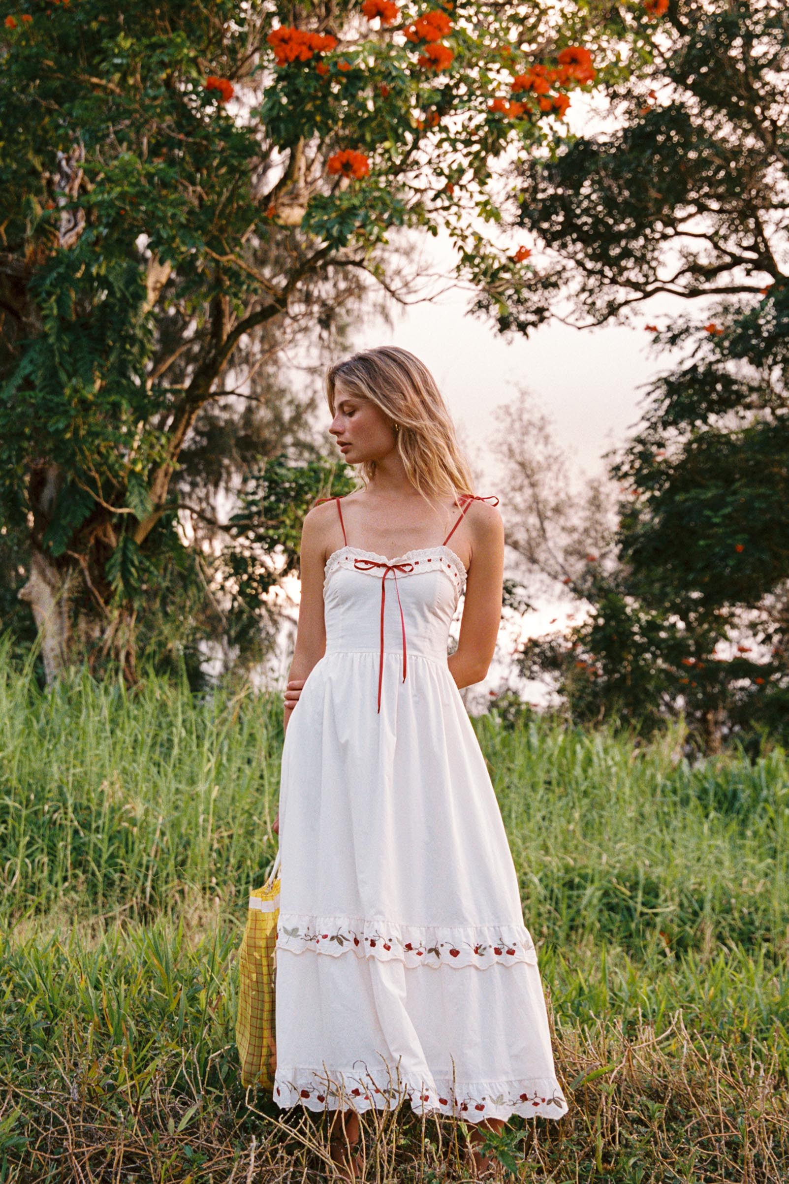 The Emma Dress | Strawberry Pearl – Christy Dawn