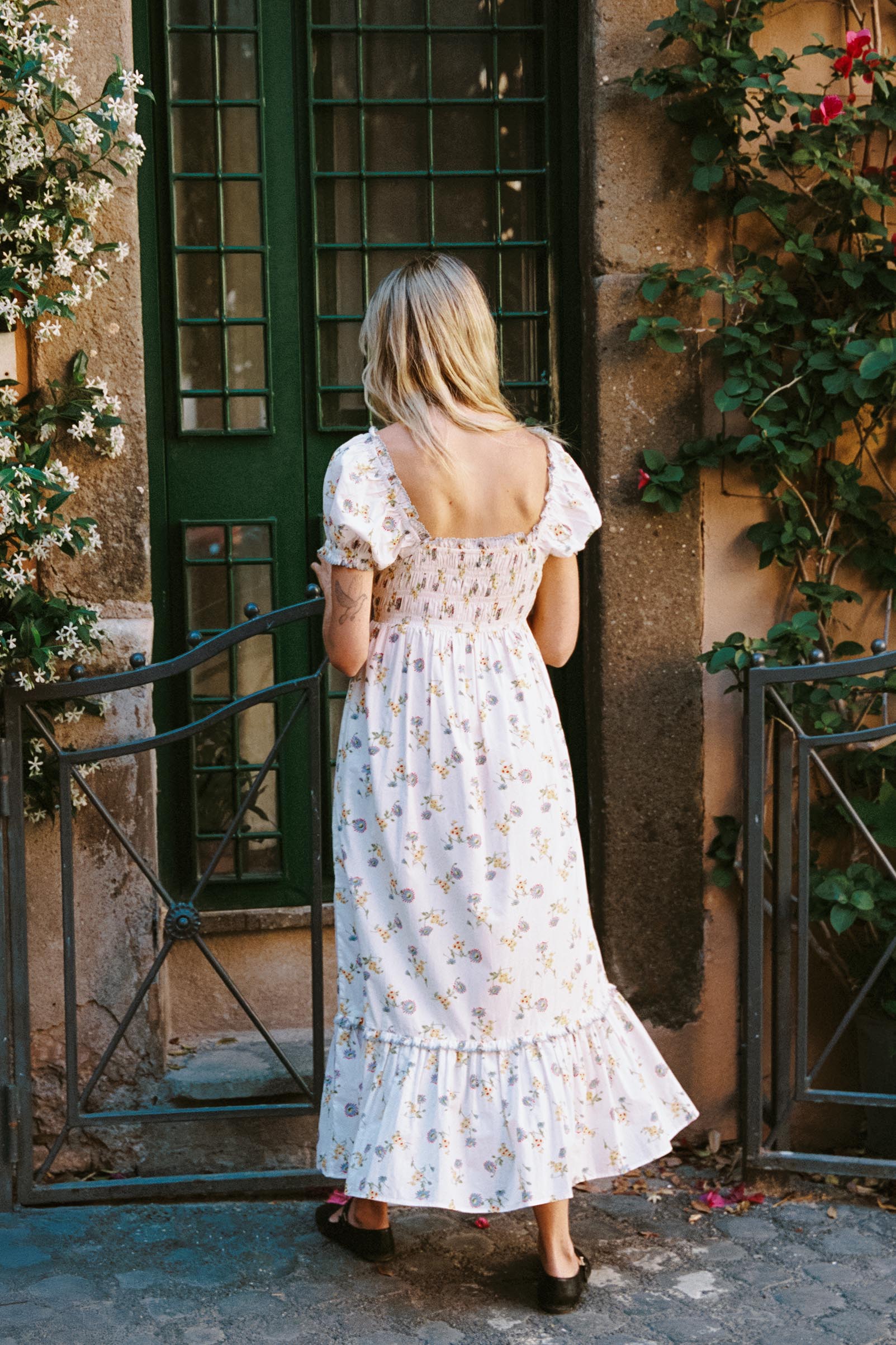 The Matilde Dress | Alabaster Daisy – Christy Dawn