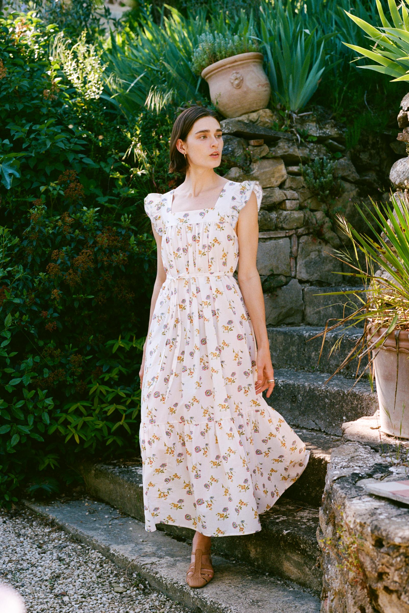 The Benny Dress | Alabaster Daisy – Christy Dawn