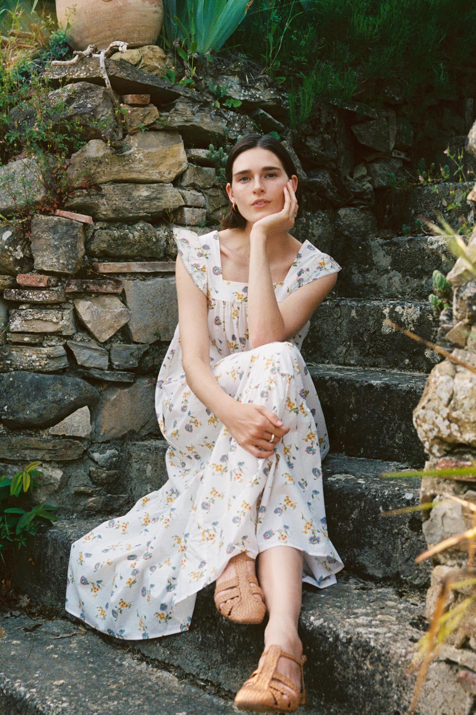 The Benny Dress | Alabaster Daisy – Christy Dawn