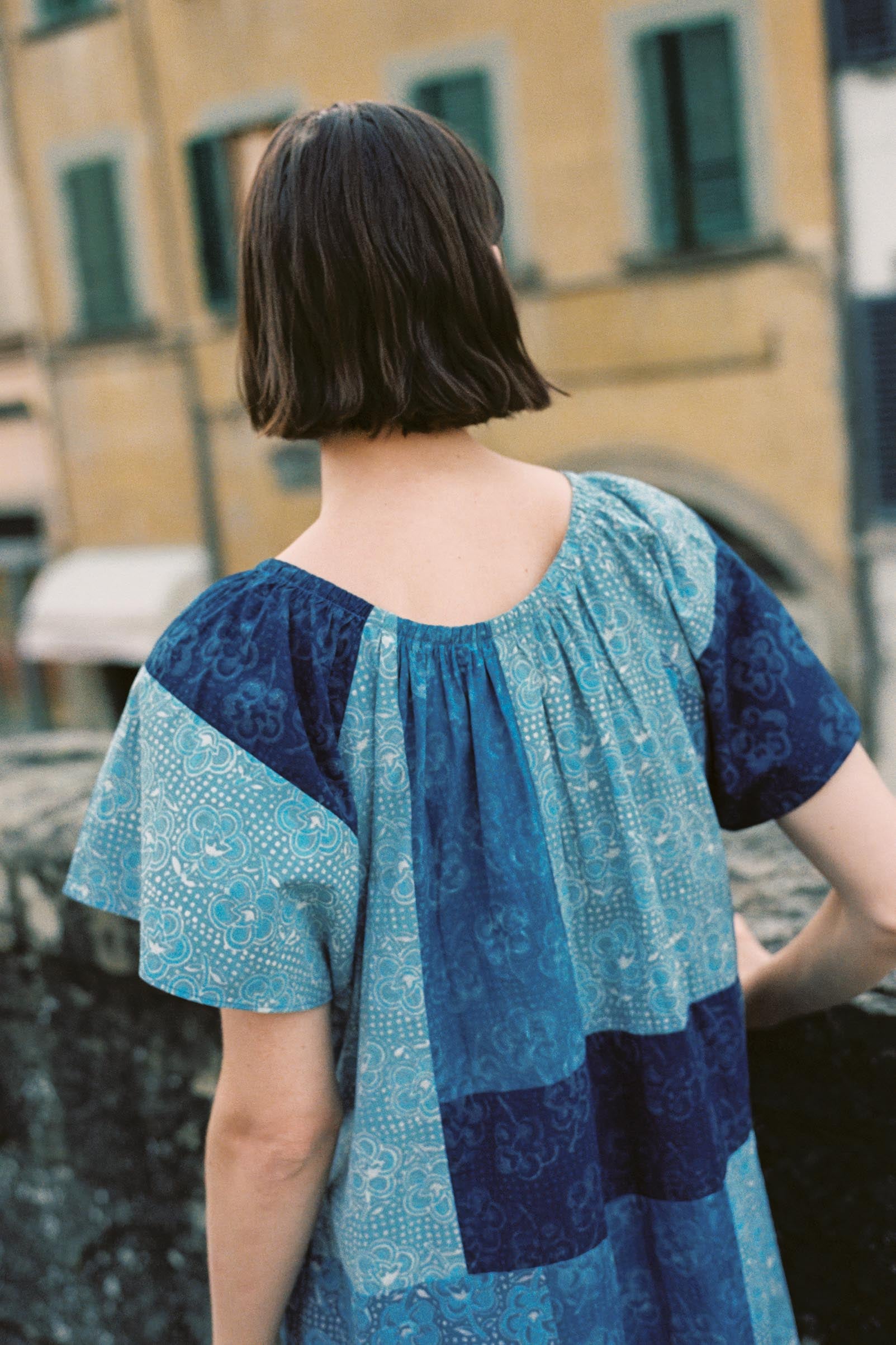 The Ambre Dress | Indigo Blues – Christy Dawn