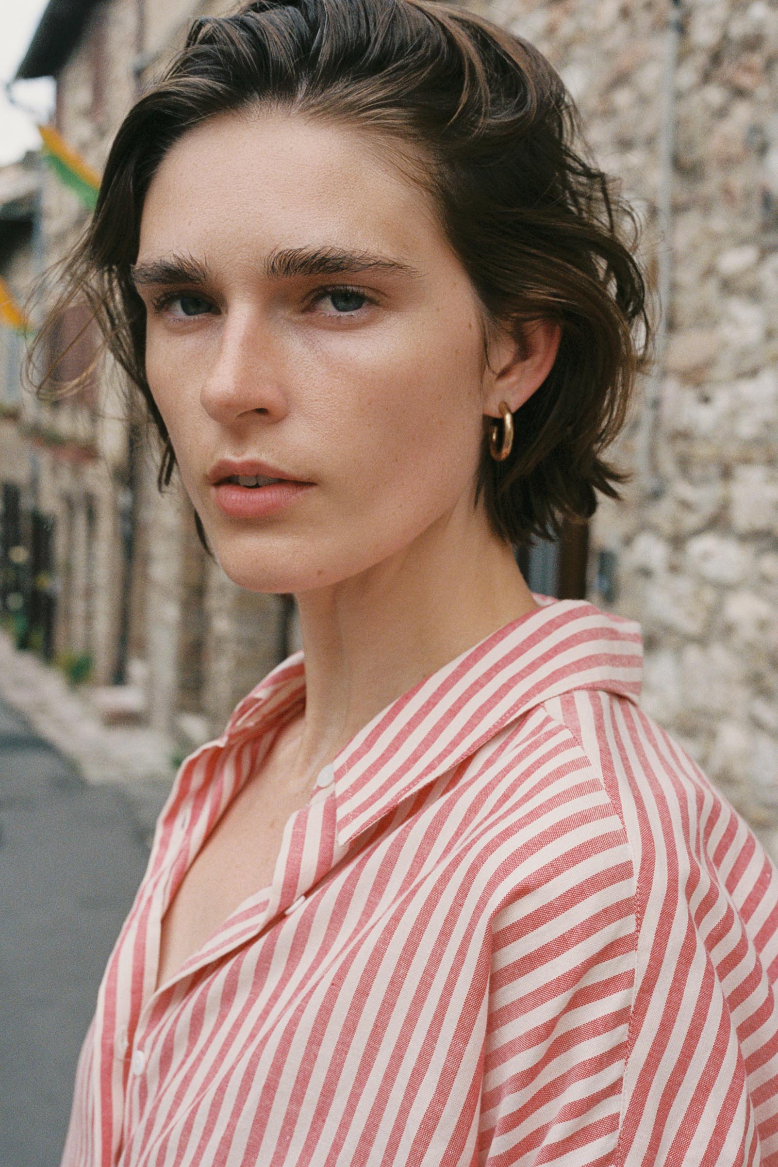 The Domenic Blouse | Candy Stripe – Christy Dawn