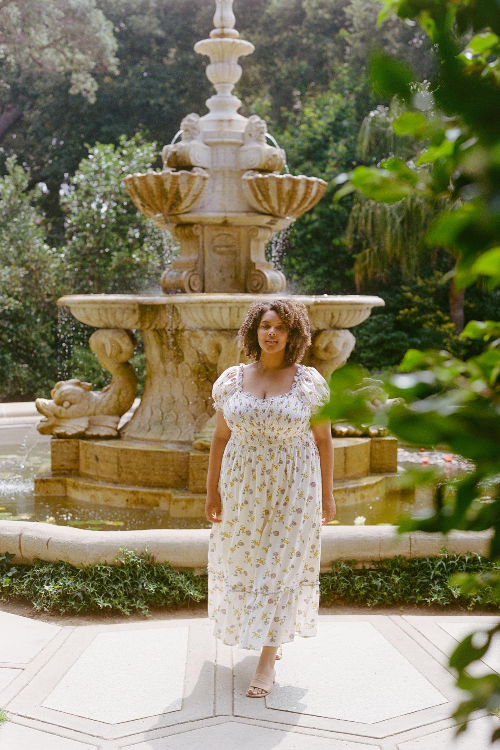 The Matilde Dress Extended | Alabaster Daisy – Christy Dawn