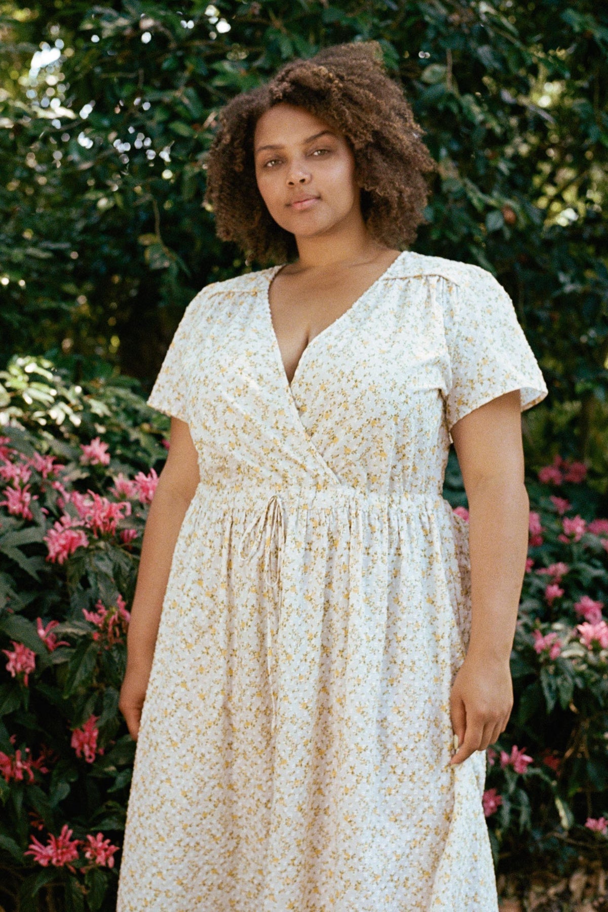 cotton blend sun dresses Sundance Cotton Smocked Maxi Dress | Off white Organic Cotton Dress - Bohemian Cotton Dress