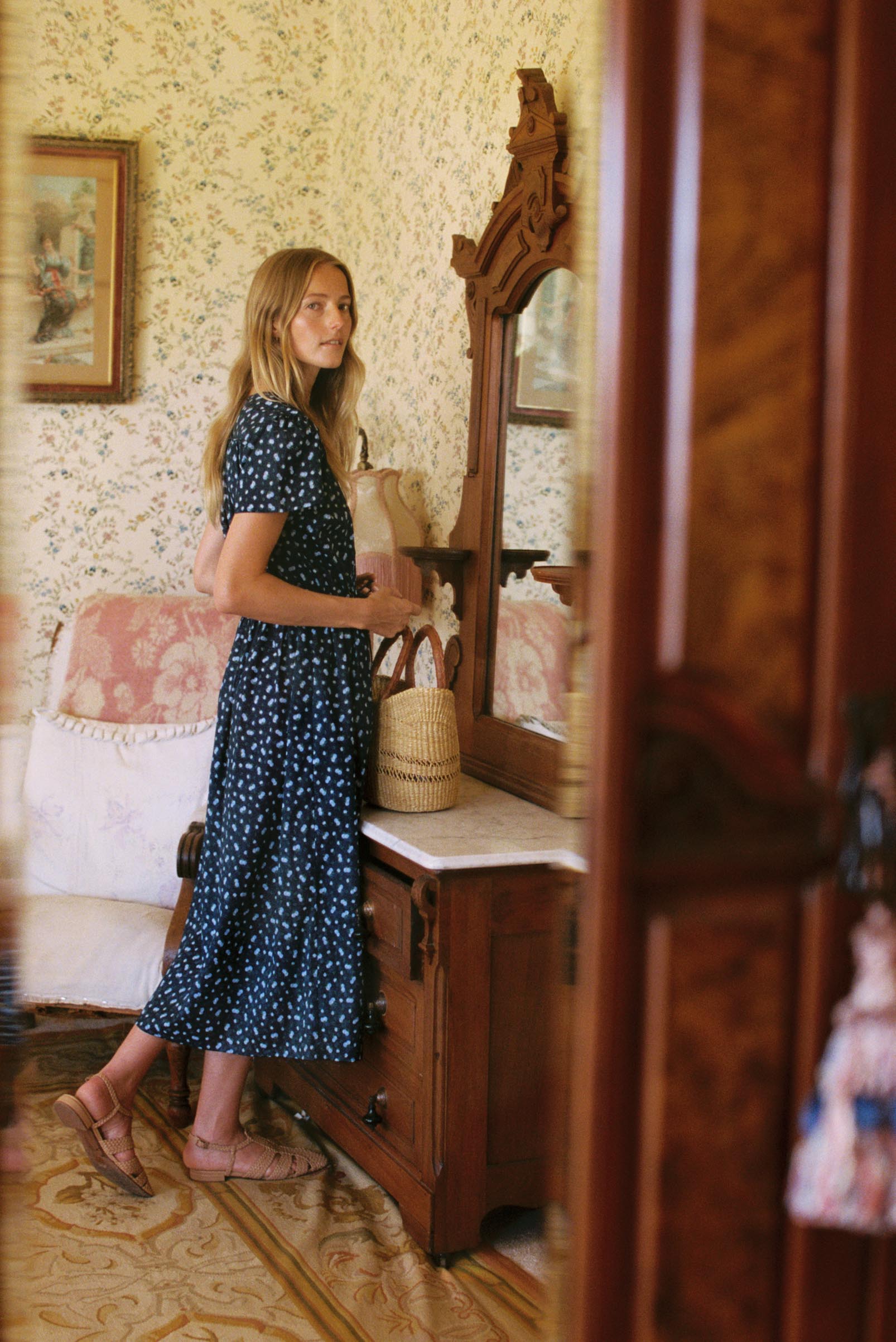 The Simple Dawn Dress | Midnight Blueberry Harvest – Christy Dawn