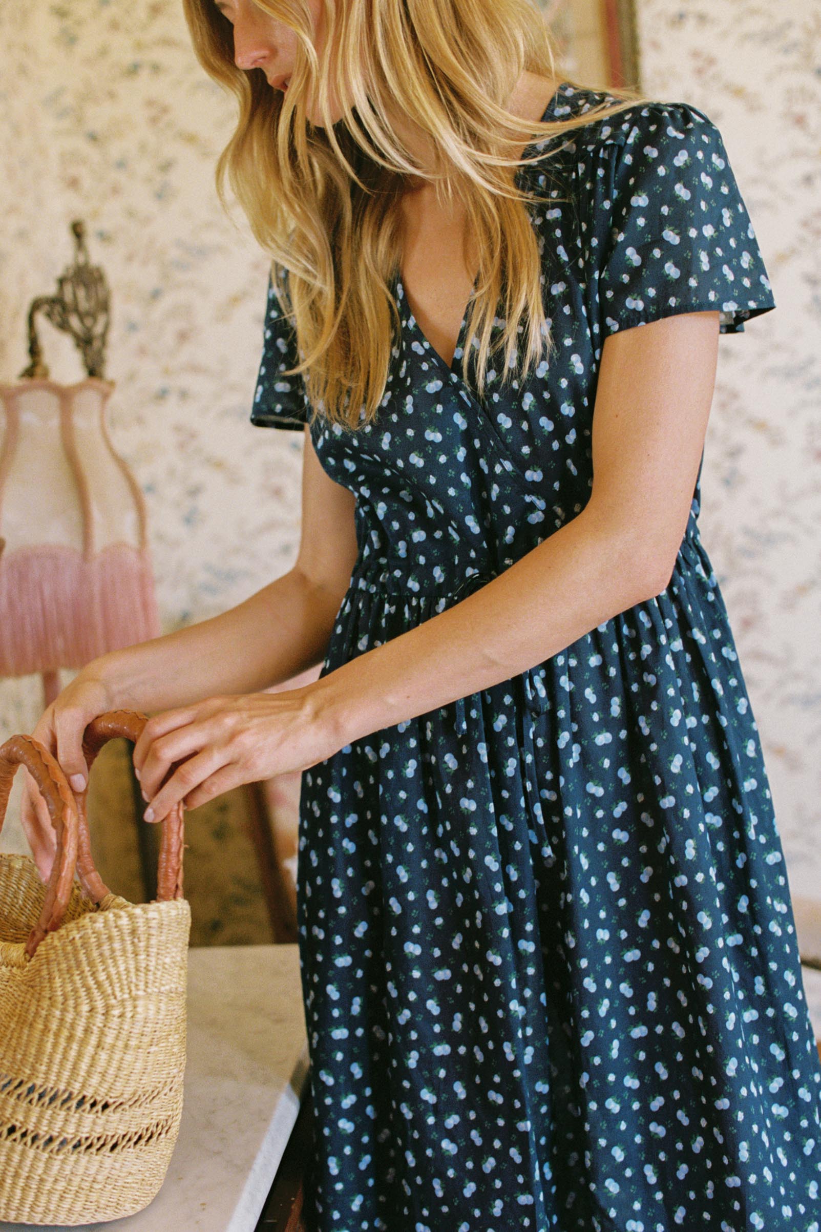 The Simple Dawn Dress | Midnight Blueberry Harvest – Christy Dawn