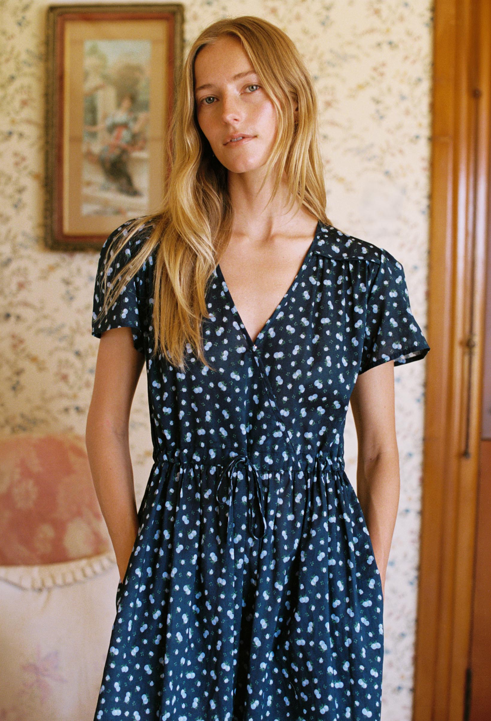 The Simple Dawn Dress | Midnight Blueberry Harvest – Christy Dawn